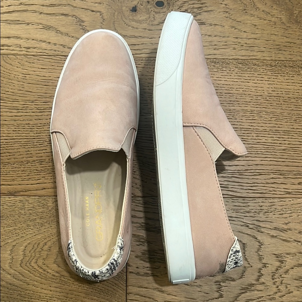 Cole Haan Grandpro Women's Pink Slip-On Sneakers